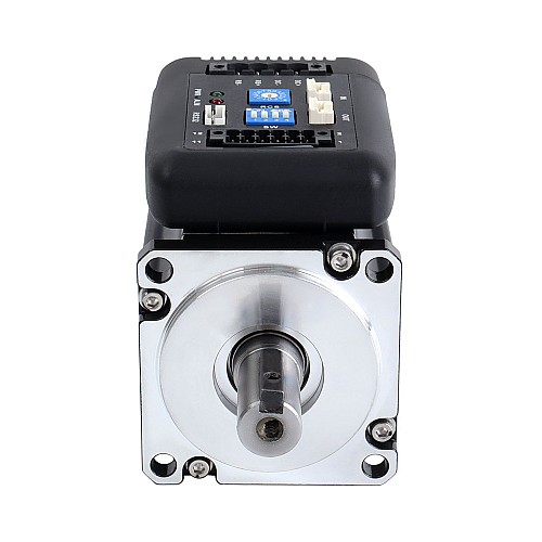 200W  統合 DC サーボ モーター 0.64Nm(90.63oz.in) 3000rpm 24-70VDC、Modbus RS485 搭載