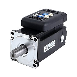 400W  統合 DC サーボ モーター 1.27Nm(179.85oz.in) 3000rpm 24-70VDC、Modbus RS485 搭載