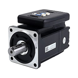 750W  統合 DC サーボ モーター 2.39Nm(338.45oz.in) 3000rpm 24-70VDC、Modbus RS485 搭載