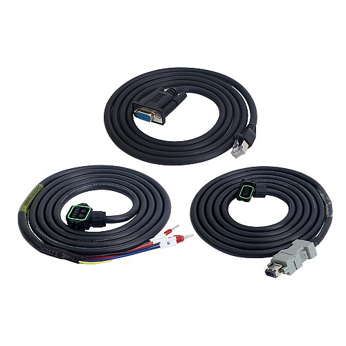 T6 シリーズ 400W  AC サーボ モーター キット 3000rpm 1.27Nm 23 ビット エンコーダー IP67