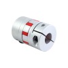22mm  - 25.4mm フレキシブルジョーカップリング 55x78mm CNCステッピングモーターシャフトカプラ - MH5578-22-25.4 | StepperOnline