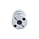 10mm - 14mm フレキシブルダブルディスクカップリング 44x50mm CNCステッピングモーターシャフトカプラー - MP4450-10-14 | StepperOnline