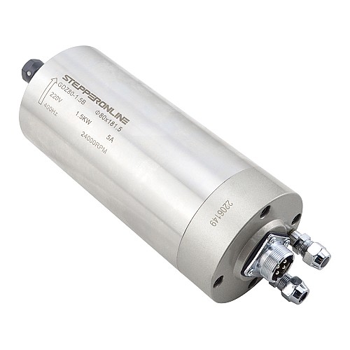 スピンドルモーター水冷220V1.5KW24000RPM400HzER11コレット木版フライス盤STEPPERONLINECNCVFDモーター220VACスピンドル スピンドルモーター水冷220V1.5KW24000RPM400HzER11コレット木版フライス盤STEPPERONLINECNCVFDモーター220VACスピンドル