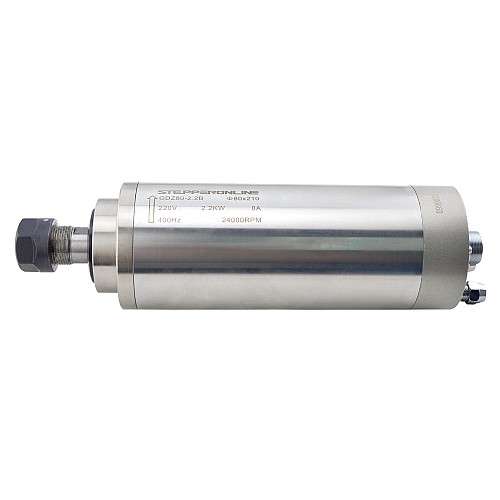 CNC スピンドル モーター水冷 220V 2.2KW 24000RPM 400Hz ER20 コレット CNC スピンドル モーター水冷 220V 2.2KW 24000RPM 400Hz ER20 コレット