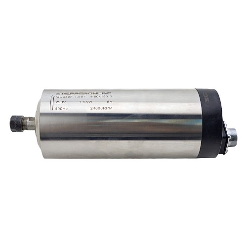 CNC スピンドル モーター空冷 220V 1.5KW 24000RPM 400Hz ER11 コレット