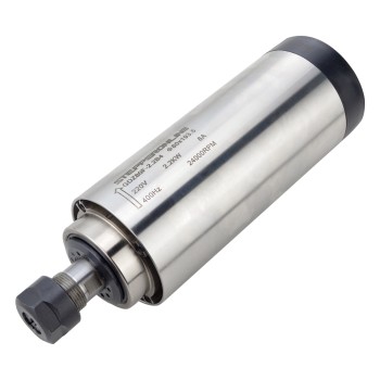 スピンドル モーター 空冷式 220V 2.2KW 24000RPM 400Hz ER20 CNC VFD モーター 220V AC スピンドル 4 ベアリング