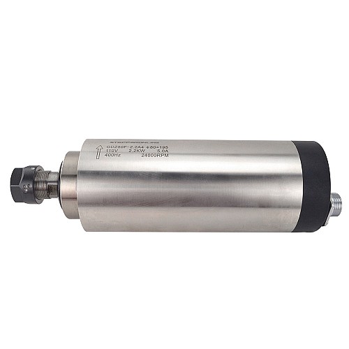 スピンドルモーター空冷110V2.2KW24000RPM400HzER20コレット木版フライス盤STEPPERONLINECNCVFDモーター110VACスピンドル4ベアリング