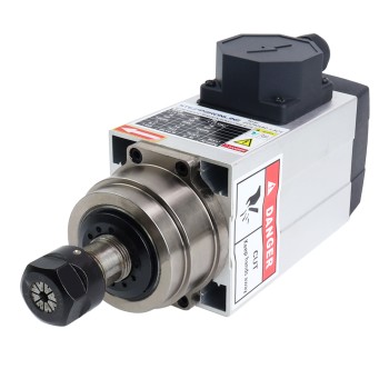 CNC スピンドル モーター空冷 380V 1.5KW 18000RPM 300Hz ER20 コレット