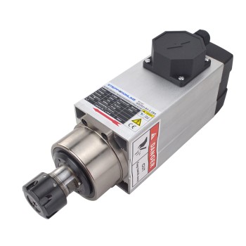 CNC スピンドル モーター空冷 220V 2.2KW 18000RPM 400Hz ER25 コレット