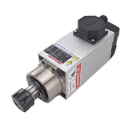 CNC スピンドル モーター空冷 220V 2.2KW 18000RPM 400Hz ER25 コレット
