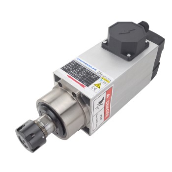 CNC スピンドル モーター空冷 380V 2.2KW 18000RPM 300Hz ER25 コレット