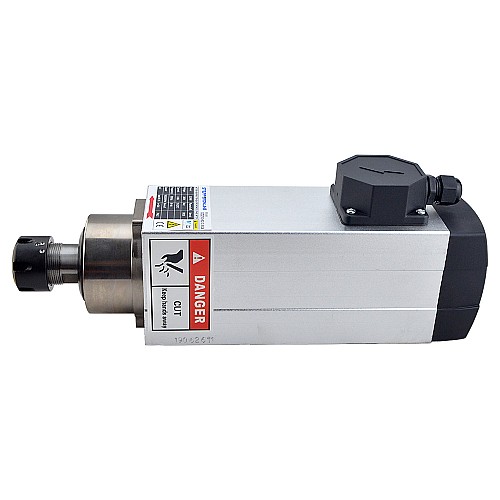 CNC スピンドル モーター空冷 380V 3.5KW 18000RPM 300Hz ER25 コレット