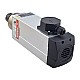 CNC スピンドル モーター空冷 380V 3.5KW 18000RPM 300Hz ER25 コレット