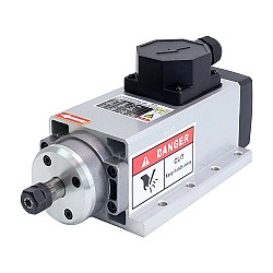 CNC スピンドル モーター空冷 220V 1.5KW 24000RPM 400Hz ER11 コレット