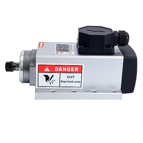 220V 1.5KW 80x73x175.5mm 空冷スピンドルモーターおよび 2HP 1.5KW 7.0A 可変周波数ドライブキット