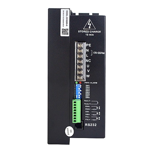 3相Nema34、42、52ステッピングモーター用デジタルステッピングドライバー2.1-11.7A 176-253VAC