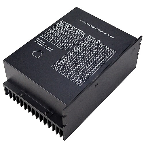 3相Nema34、42、52ステッピングモーター用デジタルステッピングドライバー2.1-11.7A 176-253VAC
