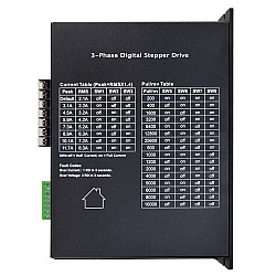 3相Nema34、42、52ステッピングモーター用デジタルステッピングドライバー2.1-11.7A 176-253VAC