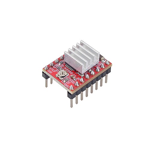 A4988 3DプリンターReprap用ヒートシンク付きステッピングモータードライバーモジュール（5個入り）