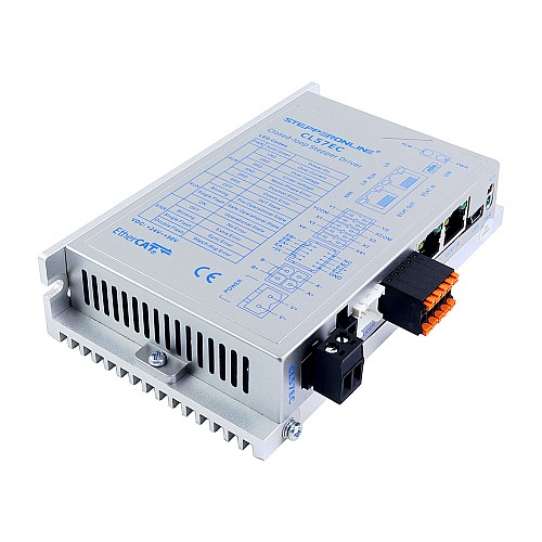 Yシリーズ EtherCAT クローズドループステッピングモータードライバ 0-7.2A 24-50VDC Nema 17、23、24 ステッピングモーター用 - CL57EC | StepperOnline Yシリーズ EtherCAT クローズドループステッピングモータードライバ 0-7.2A 24-50VDC Nema 17、23、24 ステッピングモーター用 - CL57EC | StepperOnline