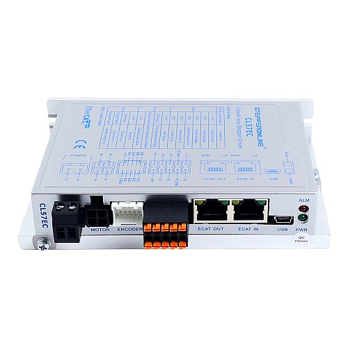 Yシリーズ EtherCAT クローズドループステッピングモータードライバ 0-7.2A 24-50VDC Nema 17、23、24 ステッピングモーター用 - CL57EC | StepperOnline Yシリーズ EtherCAT クローズドループステッピングモータードライバ 0-7.2A 24-50VDC Nema 17、23、24 ステッピングモーター用 - CL57EC | StepperOnline