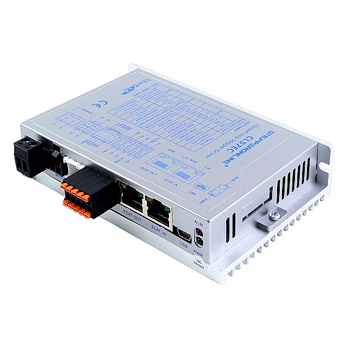 Yシリーズ EtherCAT クローズドループステッピングモータードライバ 0-7.2A 24-50VDC Nema 17、23、24 ステッピングモーター用 - CL57EC | StepperOnline Yシリーズ EtherCAT クローズドループステッピングモータードライバ 0-7.2A 24-50VDC Nema 17、23、24 ステッピングモーター用 - CL57EC | StepperOnline