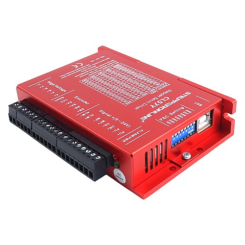 Y シリーズ クローズド ループ ステッピング ドライバ 0-7.0A 24-50VDC Nema 17、23、24 ステッピング モーター用