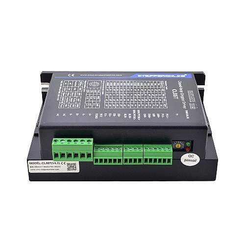 Nema 34ステッピングモーター用閉ループステッピングドライバー0-8.2A 18-80VAC/24-110VDC
