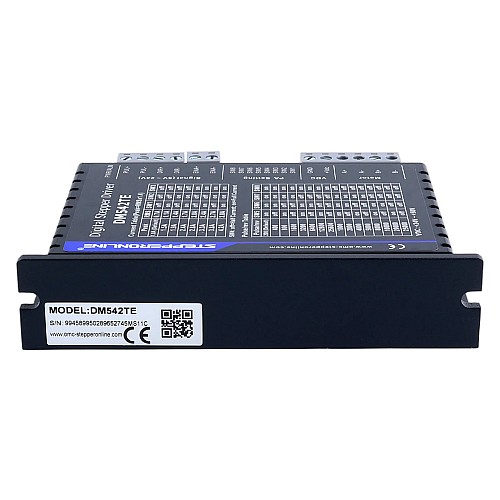 TEシリーズ デジタルステッピングドライバー 1.0-4.2A 24-50VDC Nema 17、23モーター用 - DM542TE | StepperOnline