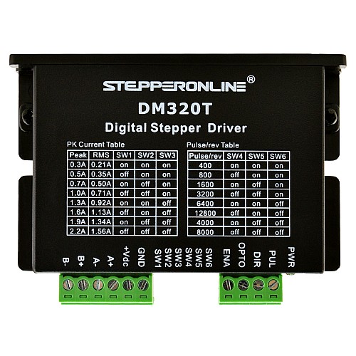デジタル ステッピング ドライバ 0.3-2.2A 10-30VDC Nema 8、11、14、16、17 ステッピング モーター用 デジタル ステッピング ドライバ 0.3-2.2A 10-30VDC Nema 8、11、14、16、17 ステッピング モーター用