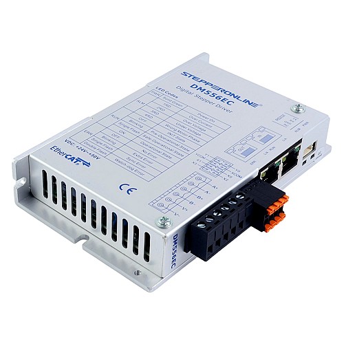 Yシリーズ EtherCAT デジタルステッピングモータードライバ 0-5.6A 24-50VDC Nema 23、24、34 ステッピングモーター用 - DM556EC | StepperOnline