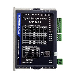Modbus RS485 ステッピング ドライバ 0.1-5.6A 24-48VDC Nema 17、23、24 ステッピング モーター用