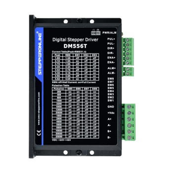 Nema 23、24、34 ステッピング モーター用デジタル ステッピング ドライバー 1.8-5.6A 20-50VDC