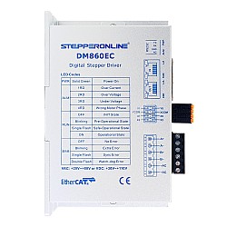 Yシリーズ EtherCAT デジタルステッピングモータードライバ 0-8.5A 20-80VAC/30-110VDC Nema 34 ステッピングモーター用