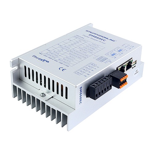 Yシリーズ EtherCAT デジタルステッピングモータードライバ 0-8.5A 20-80VAC/30-110VDC Nema 34 ステッピングモーター用 - DM860EC | StepperOnline