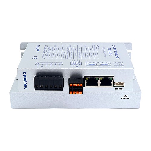 Yシリーズ EtherCAT デジタルステッピングモータードライバ 0-8.5A 20-80VAC/30-110VDC Nema 34 ステッピングモーター用 - DM860EC | StepperOnline