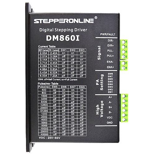 3軸CNCルーターキット12.0Nm(1699.68oz.in)Nema34ステッピングモーターおよびドライバー