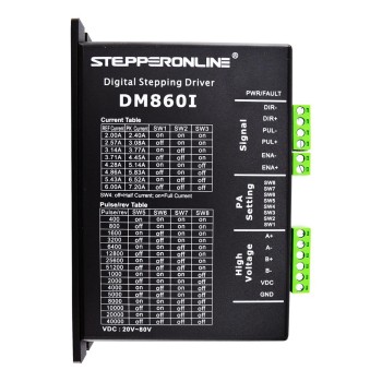 Nema 34ステッパーモーターCNCドライブ用デジタルステッパードライバー2.4-7.2A 20-80VDC Nema 34ステッパーモーターCNCドライブ用デジタルステッパードライバー2.4-7.2A 20-80VDC