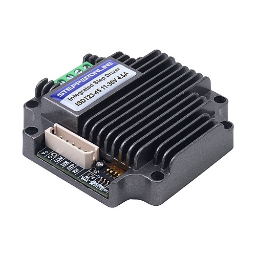 統合ステッピング モーター ドライバー 1.0 ～ 4.5A 11 ～ 36VDC 低ノイズ NEMA 23 ステッピング モーター用 - ISDT23-45 | StepperOnline UK