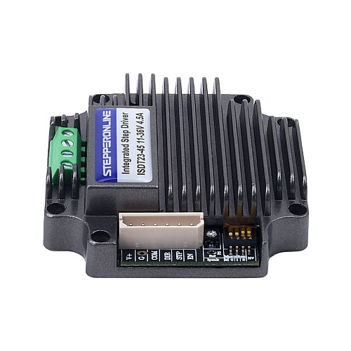 統合ステッピング モーター ドライバー 1.0 ～ 4.5A 11 ～ 36VDC 低ノイズ NEMA 23 ステッピング モーター用 - ISDT23-45 | StepperOnline UK