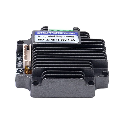 統合ステッピング モーター ドライバー 1.0 ～ 4.5A 11 ～ 36VDC 低ノイズ NEMA 23 ステッピング モーター用 - ISDT23-45 | StepperOnline UK