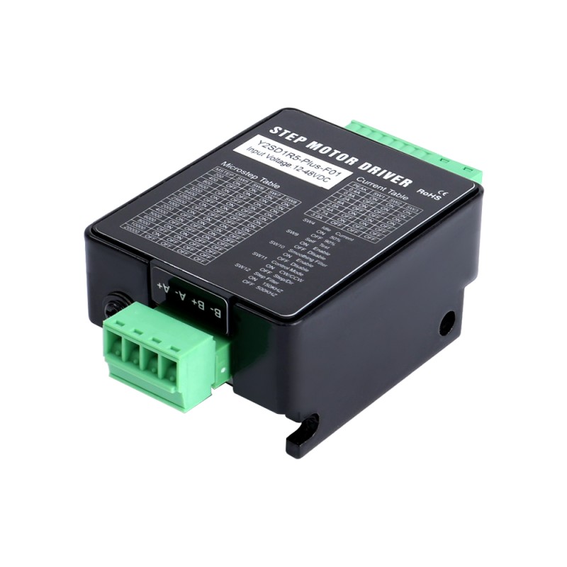 DC パルスステッピングモータードライバー 0.4-3.0A 12-48VDC アラーム機能 & I/O 制御 Nema 11、14、17、23 ステッピングモーター用