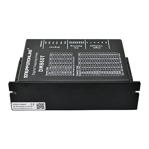Nema 34 モーター用デジタル ステッパー ドライバー 2.4-7.2A 18-80VAC または 24-110VDC - DM860T | StepperOnline Nema 34 モーター用デジタル ステッパー ドライバー 2.4-7.2A 18-80VAC または 24-110VDC - DM860T | StepperOnline