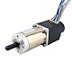 Nema11閉ループギヤードステッパーL=31mmギアRaio100:1エンコーダー300PPR Nema11閉ループギヤードステッパーL=31mmギアRaio100:1エンコーダー300PPR