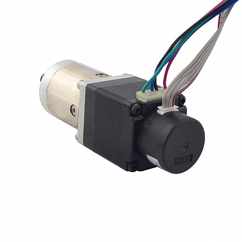 Nema11閉ループギヤードステッパーL=31mmギア比27:1エンコーダ300PPR Nema11閉ループギヤードステッパーL=31mmギア比27:1エンコーダ300PPR