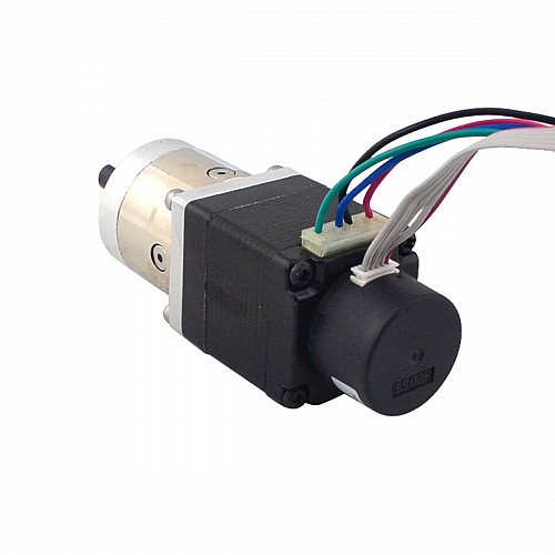 Nema11閉ループギヤードステッパーL=31mm Gear Raio 5:1エンコーダー300PPR Nema11閉ループギヤードステッパーL=31mm Gear Raio 5:1エンコーダー300PPR