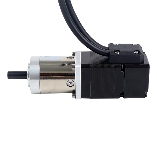 Nema 11 クローズドループ ギア付きステッパー L=32mm ギア比 27:1 エンコーダー 1000PPR(4000CPR) - 11HS12-1004D-E1000-PG27 | StepperOnline