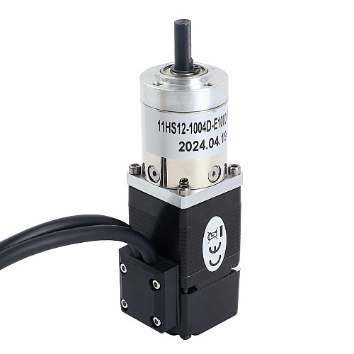 Nema 11 クローズドループ ギア付きステッパー L=32mm ギア比 27:1 エンコーダー 1000PPR(4000CPR) - 11HS12-1004D-E1000-PG27 | StepperOnline