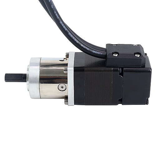 Nema 11 クローズドループ ギア付きステッパー L=32mm ギア比 5:1 エンコーダー 1000PPR(4000CPR) - 11HS12-1004D-E1000-PG5 | StepperOnline