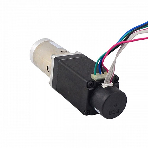 Nema11閉ループギヤードステッパーL=51mmギアRaio51:1エンコーダ300PPR Nema11閉ループギヤードステッパーL=51mmギアRaio51:1エンコーダ300PPR